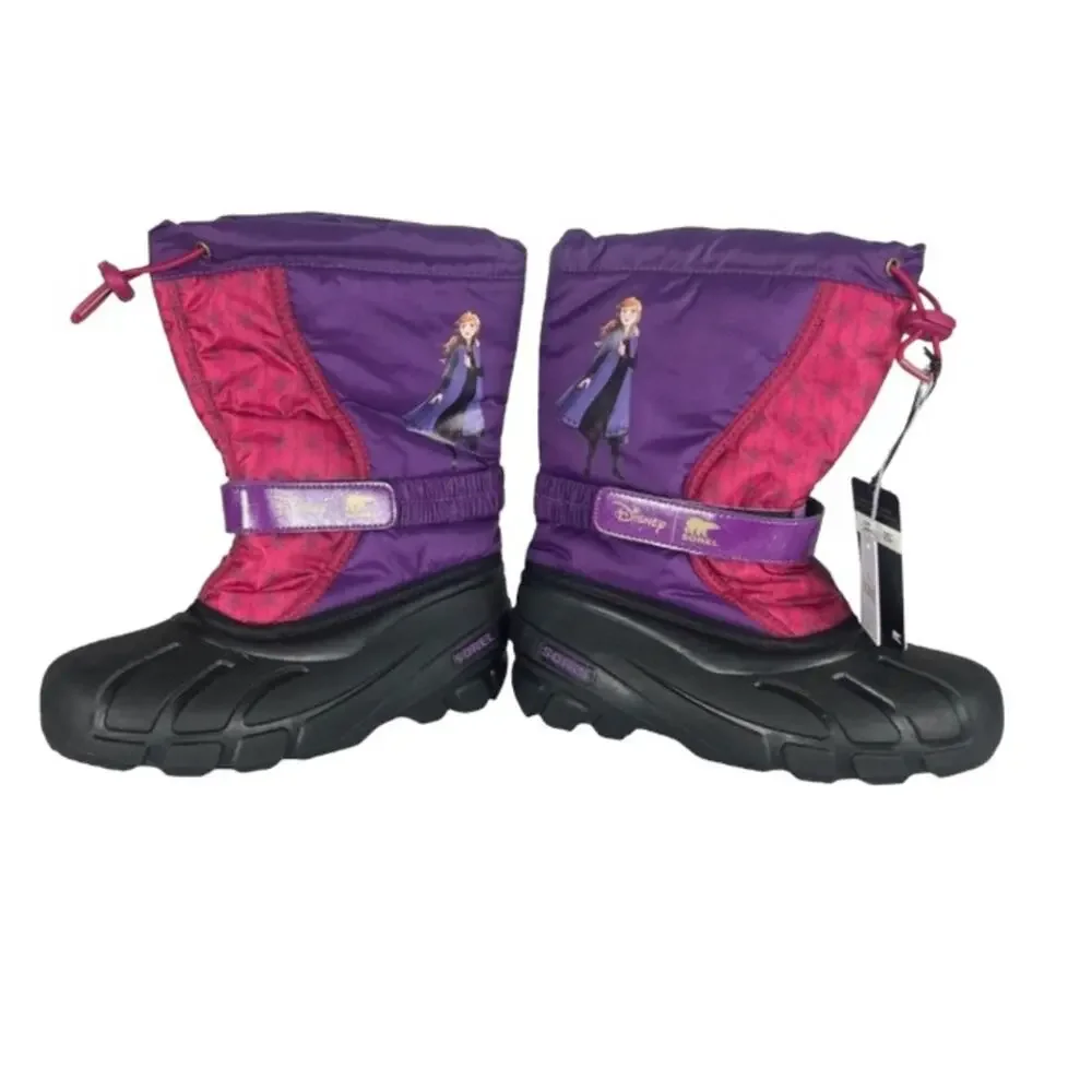 Sorel Disney x Flurry Frozen 2 Winter Boots Big Girl size 5